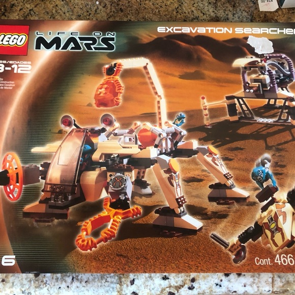 LEGO vintage Space Life on Mars Star Wars Excavation Searcher # 7316 toy